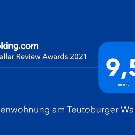 Ferienwohnung Am Teutoburger Wald 1 Oerlinghausen Exterior foto